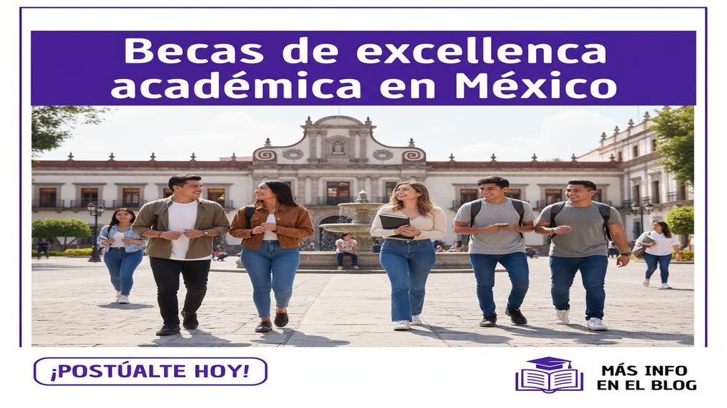 Becas de excelencia académica en México