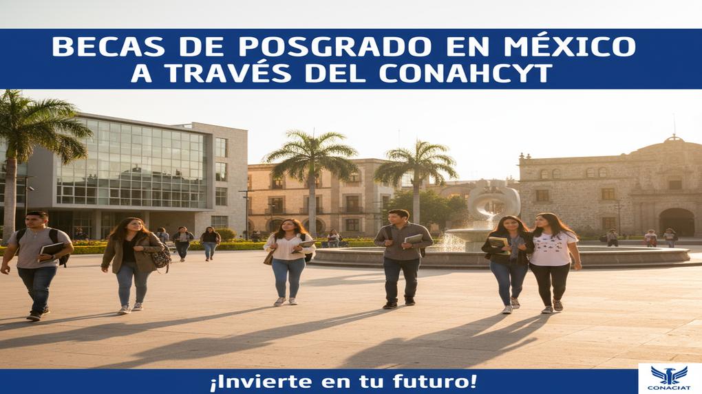 Becas de posgrado en México a través del CONAHCYT