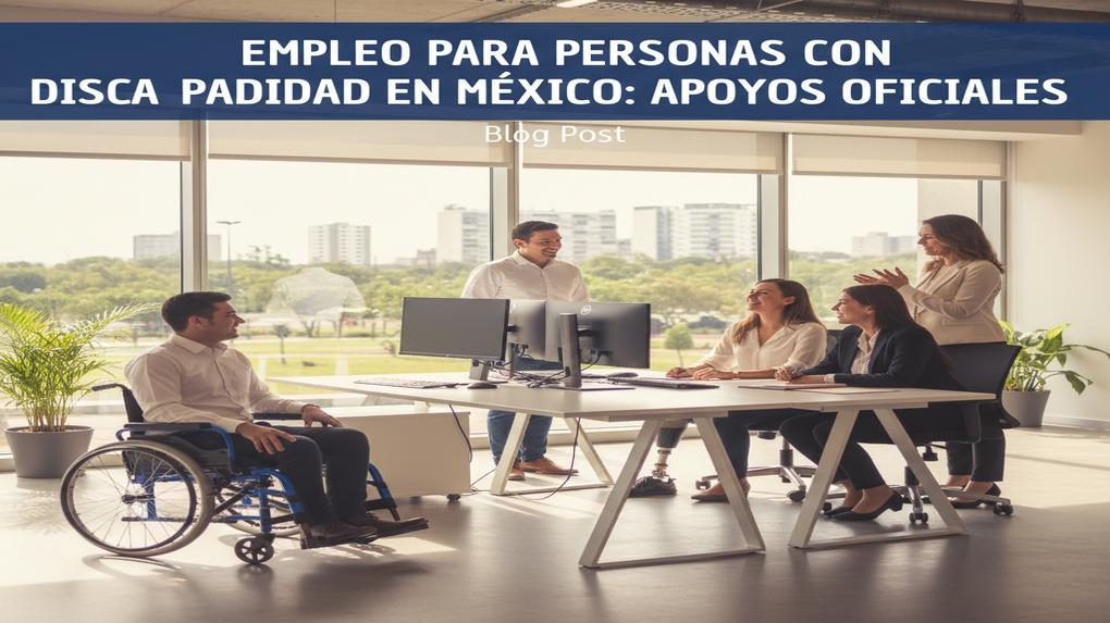 Empleo para personas con discapacidad en México: apoyos oficiales